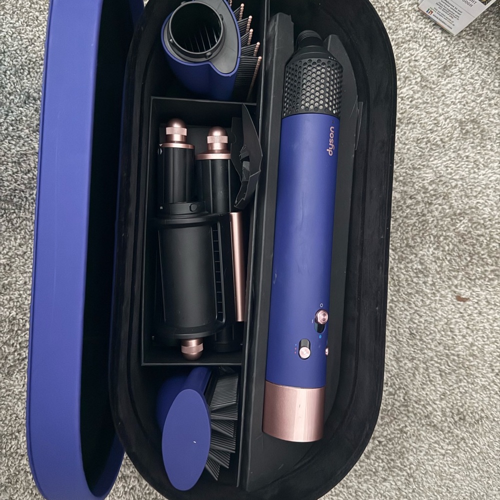 Dyson Airwrap Multi-Styler in Blue with Rose Gold Trim